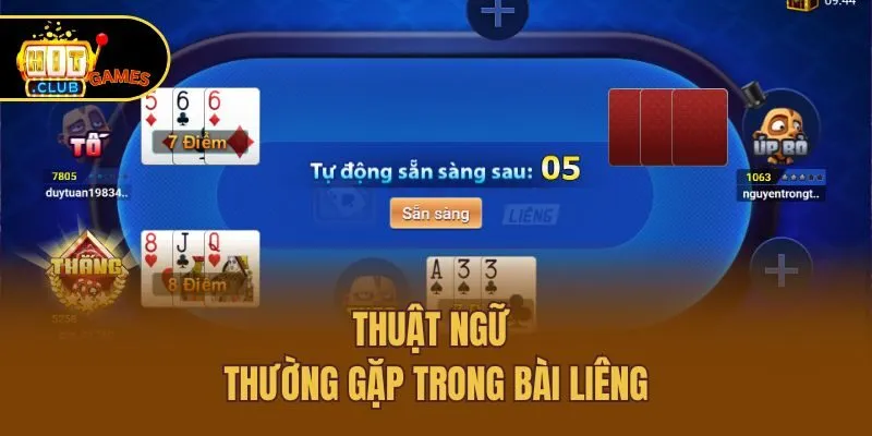 Thuật ngữ thường gặp trong bài liêng